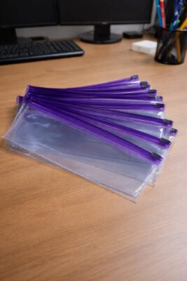 Pasta zip zap personalizada em PVC